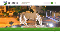 Desktop Screenshot of mestohranice.cz